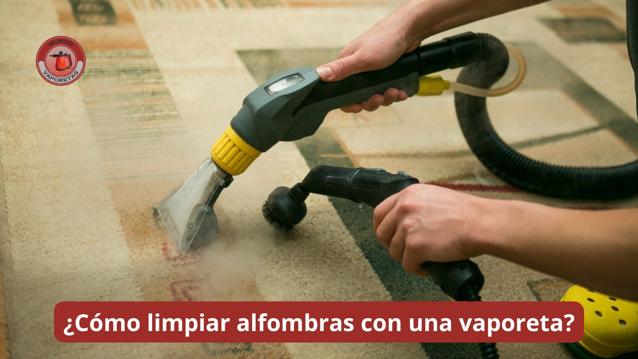 Cómo limpiar alfombras con una vaporeta