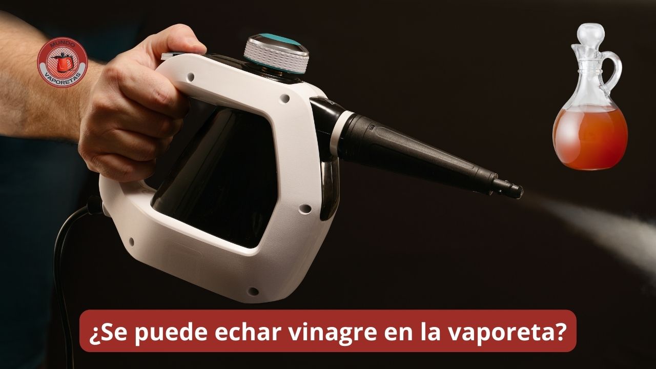 Se puede echar vinagre en la vaporeta