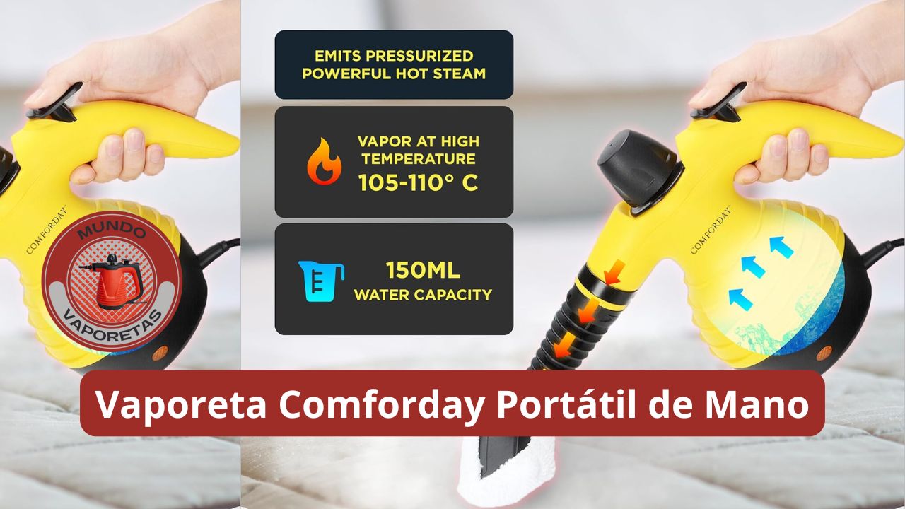 Vaporeta Comforday Portátil de Mano